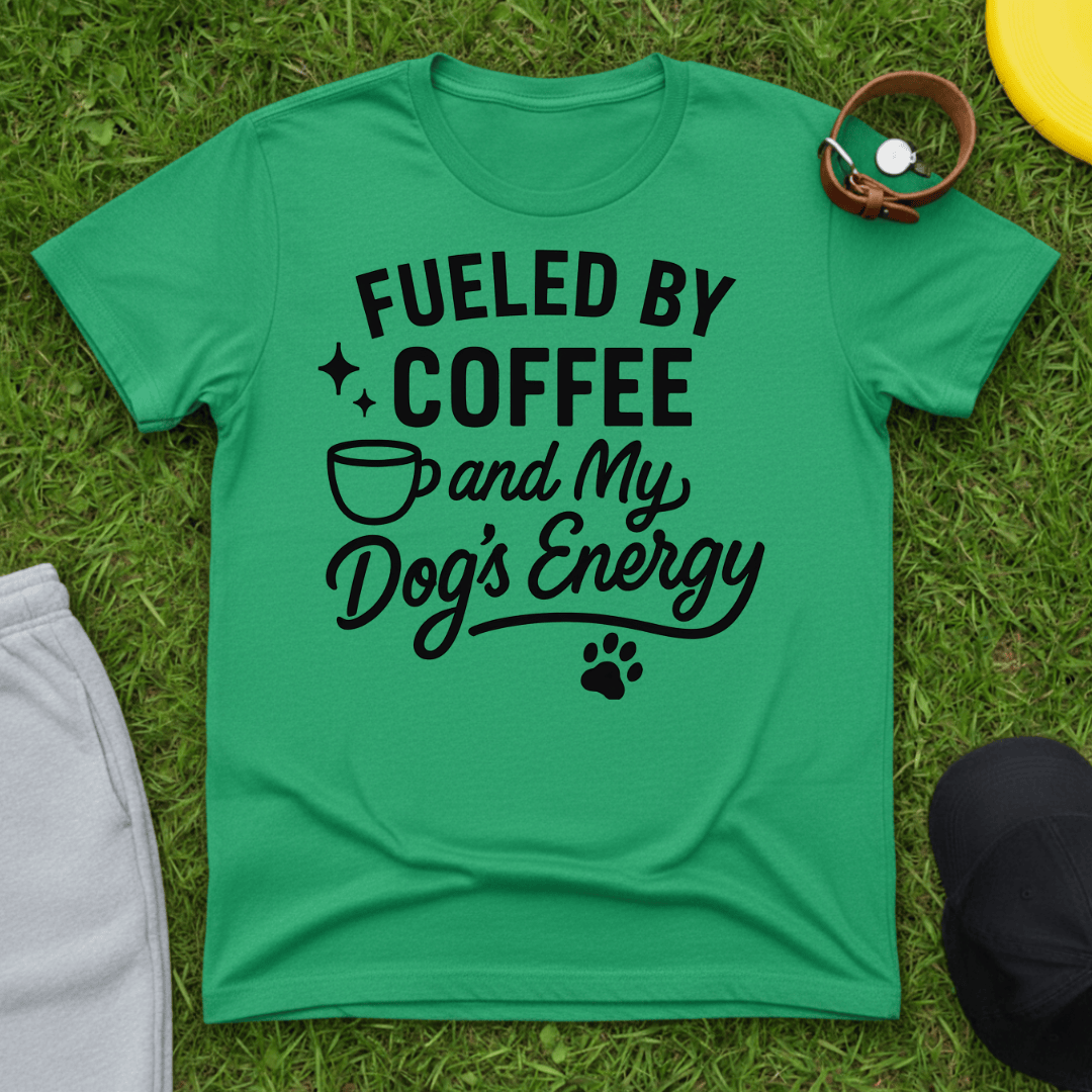 Coffee Dog Energy Tee
