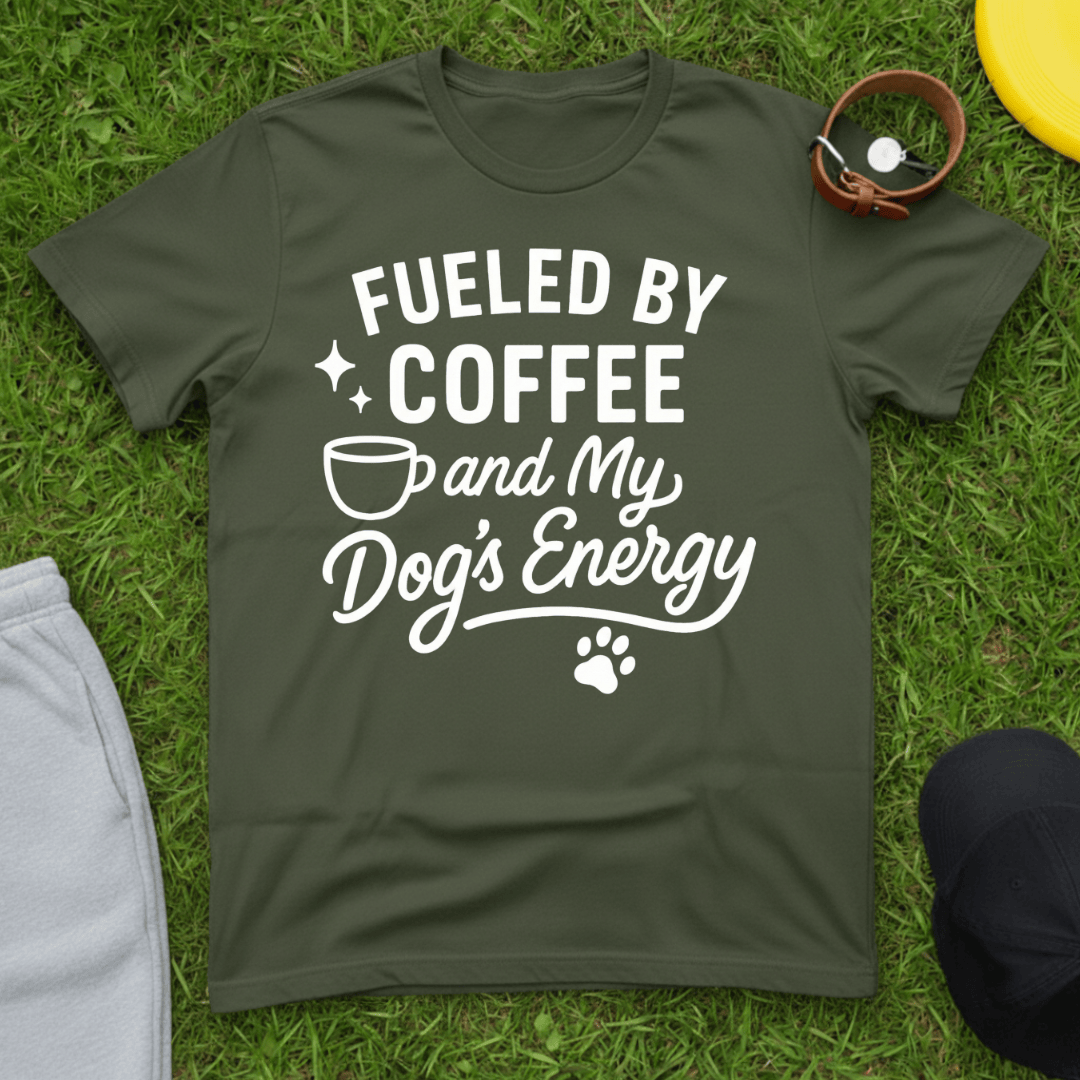 Coffee Dog Energy Tee