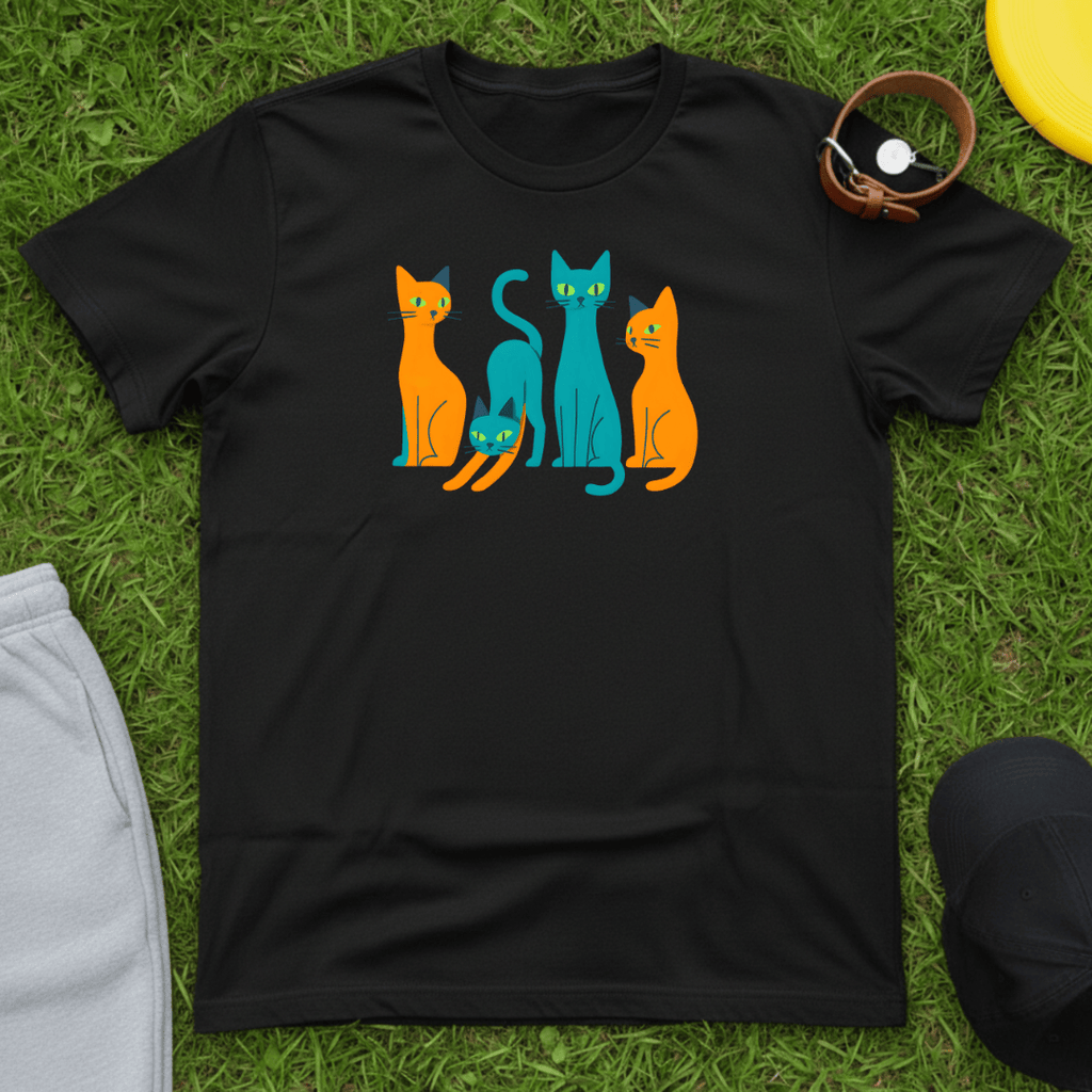 Color Pop Cats Tee