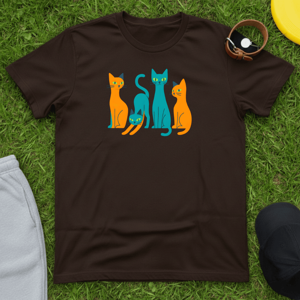 Color Pop Cats Tee