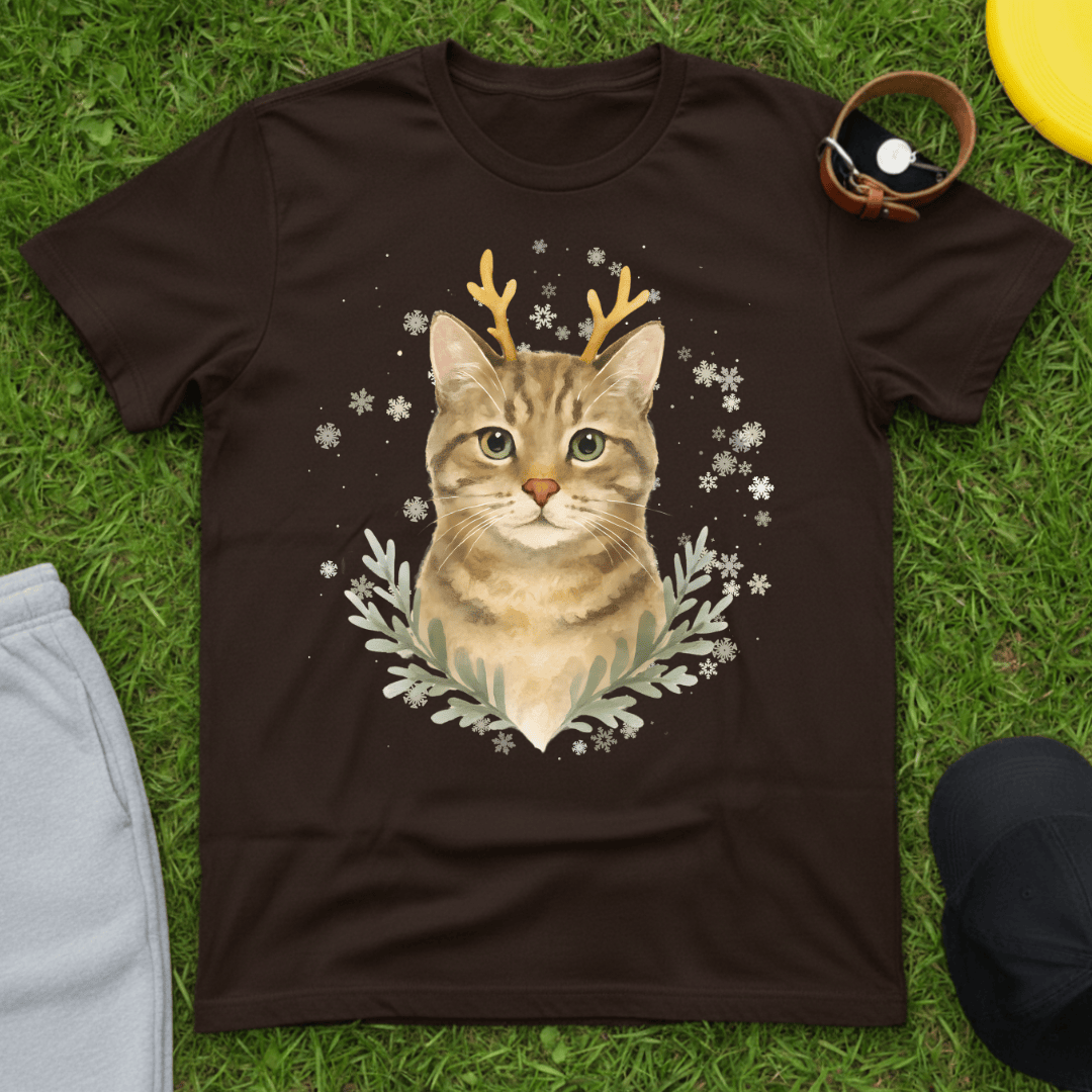Cozy Winter Tabby Tee