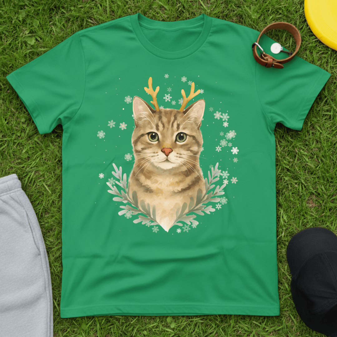 Cozy Winter Tabby Tee