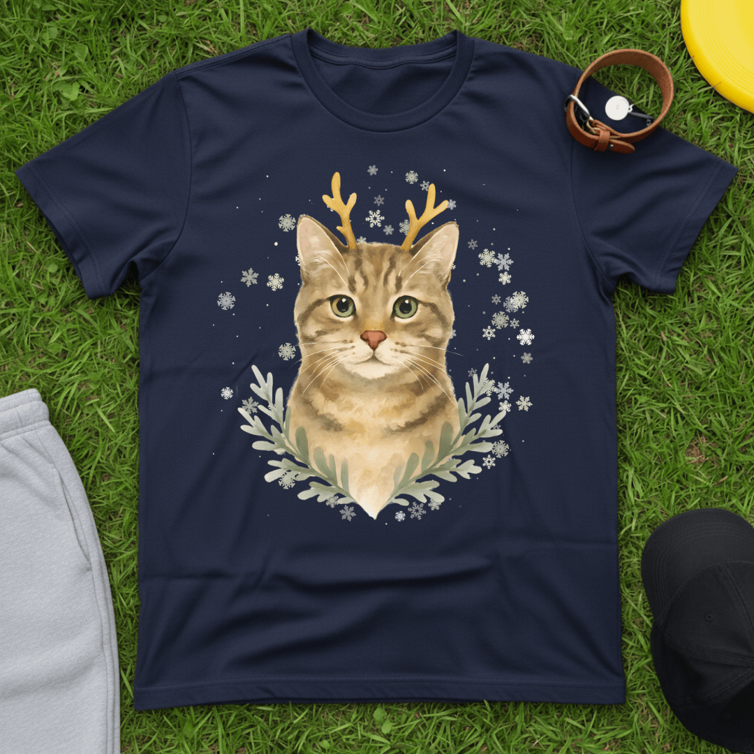 Cozy Winter Tabby Tee