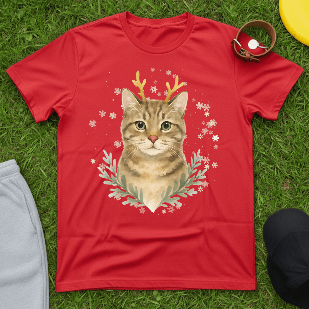 Cozy Winter Tabby Tee