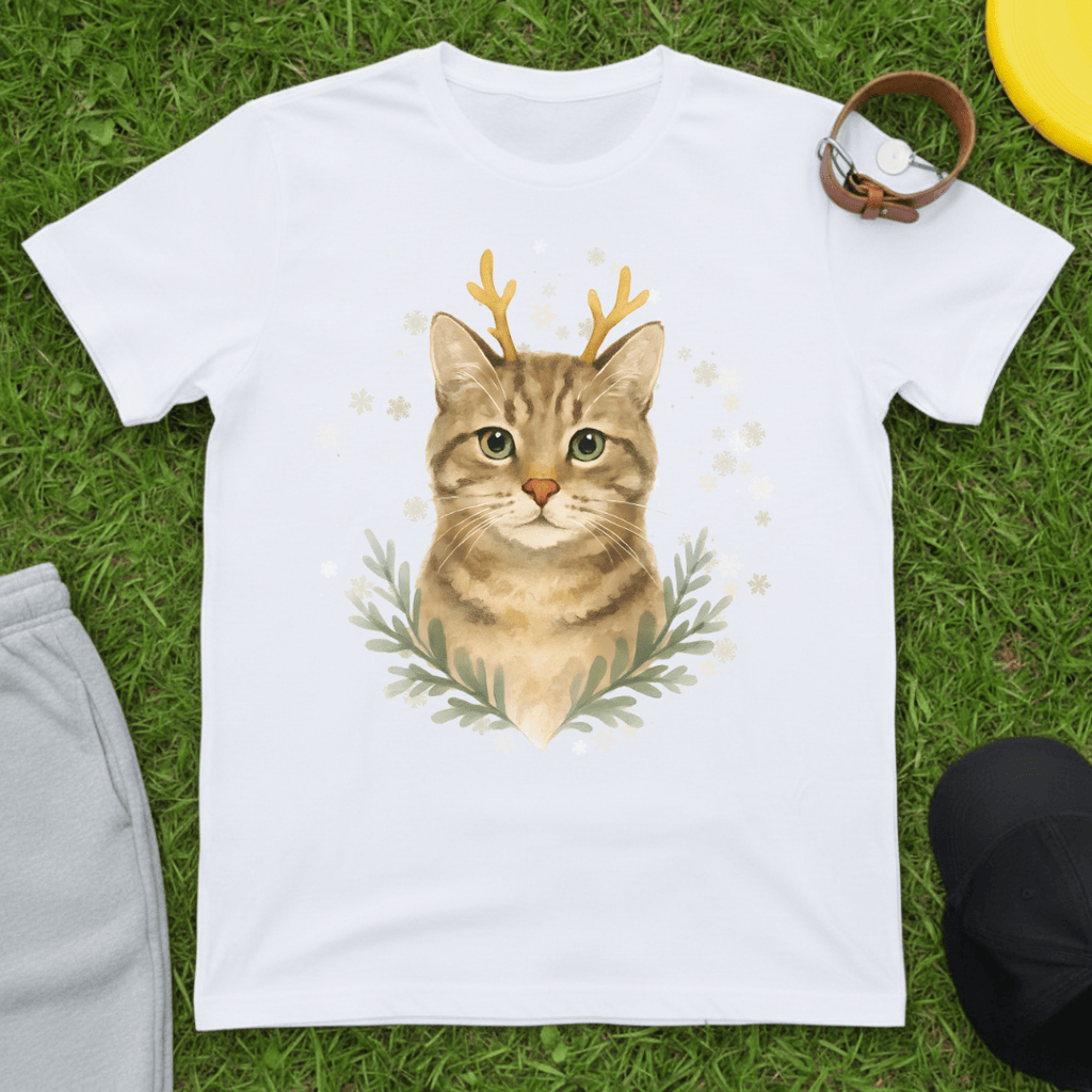 Cozy Winter Tabby Tee