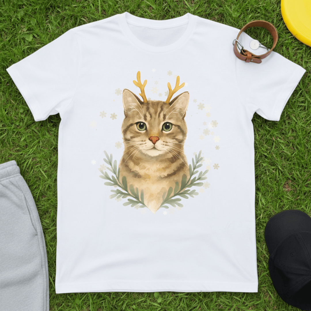 Cozy Winter Tabby Tee