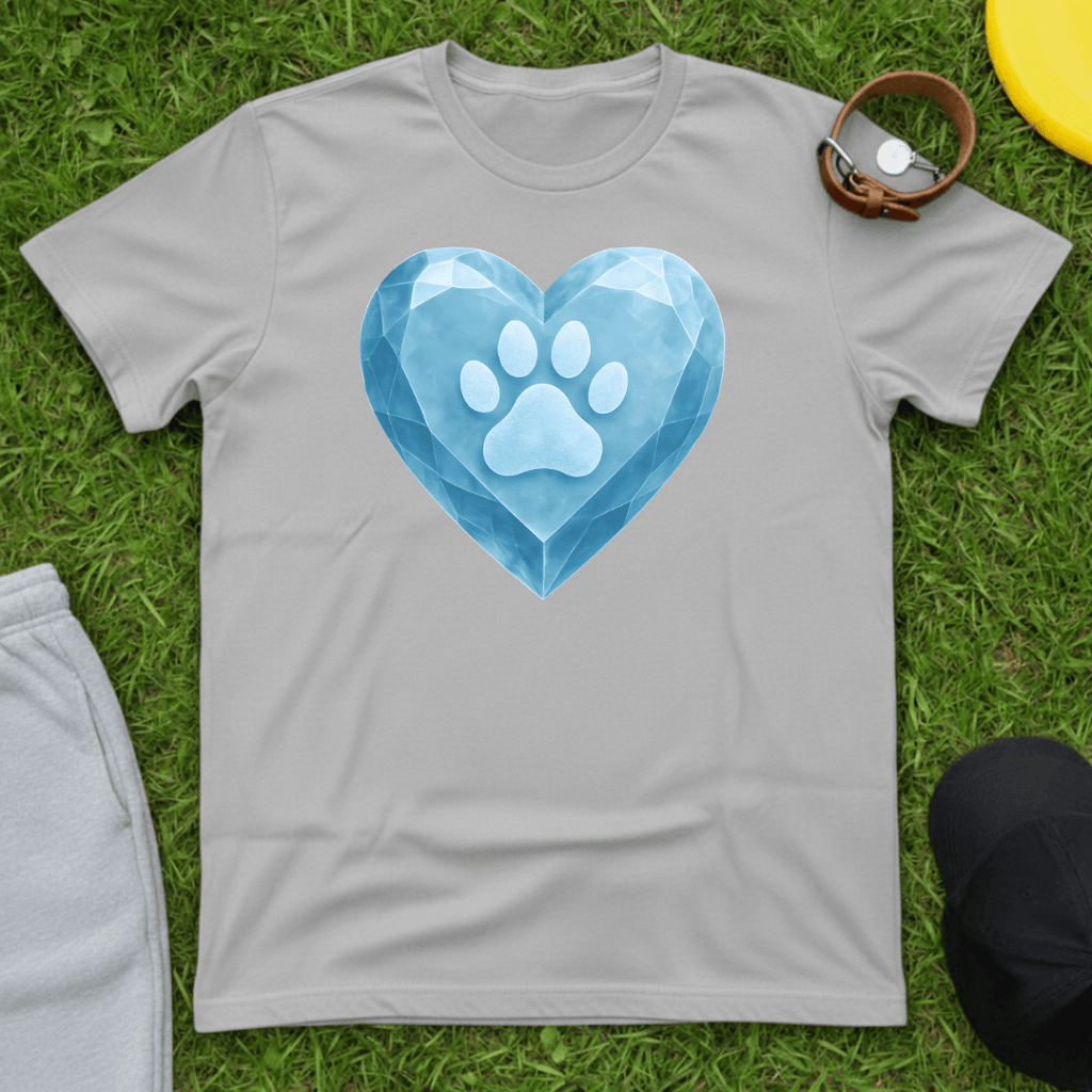 Crystal Paw Heart Tee