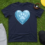Crystal Paw Heart Tee