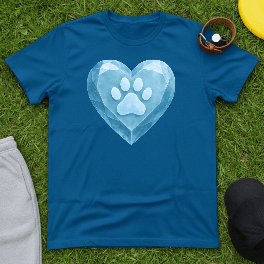 Crystal Paw Heart Tee