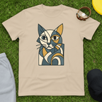 Cubist Cat Tee