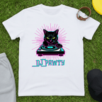 DJ Pawty Cat Tee