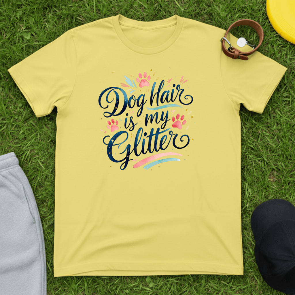 Dog Hair Glitter Tee
