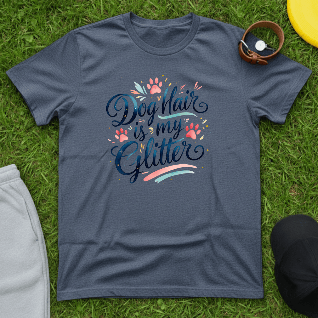 Dog Hair Glitter Tee