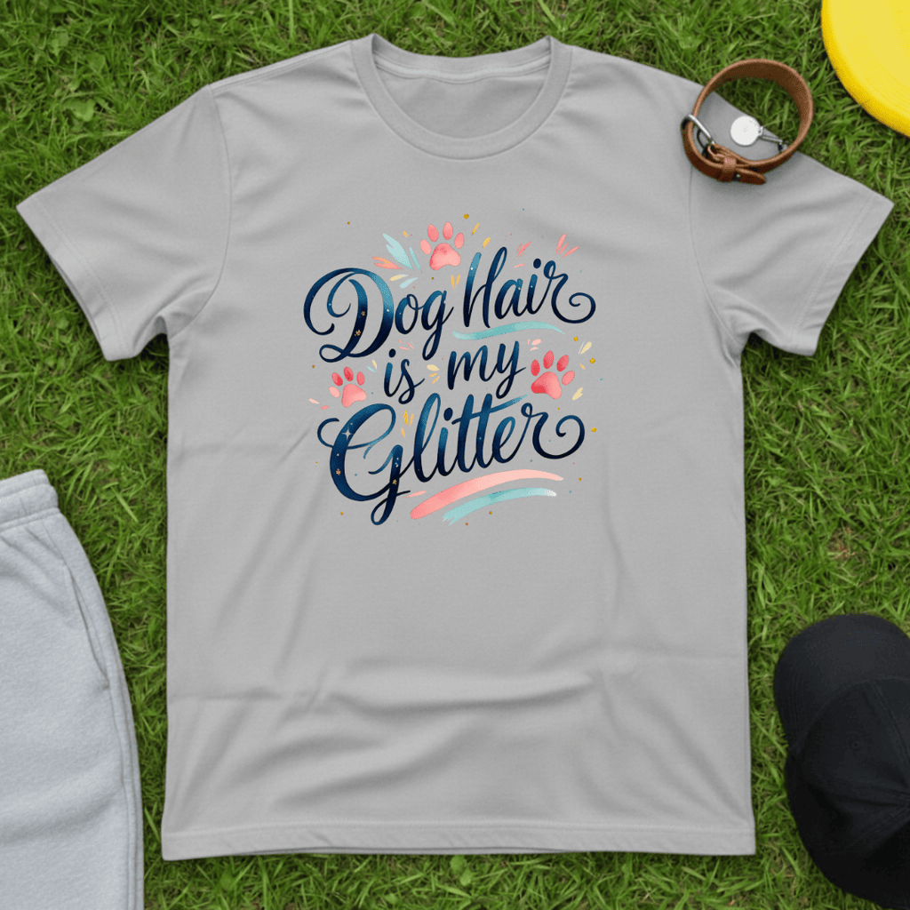 Dog Hair Glitter Tee