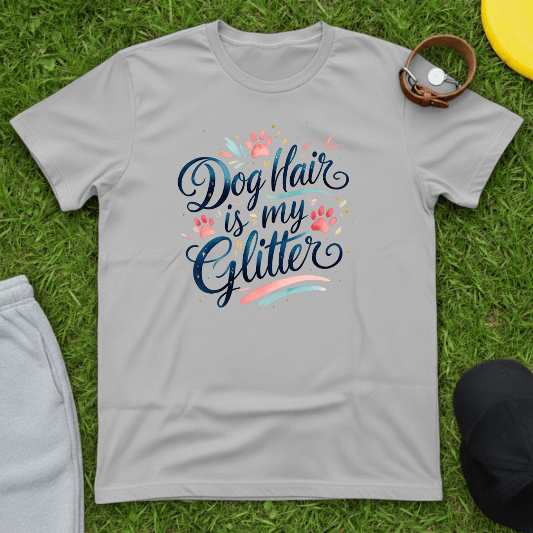 Dog Hair Glitter Tee