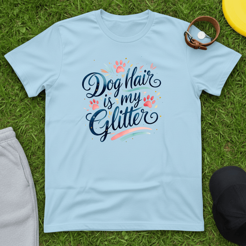 Dog Hair Glitter Tee