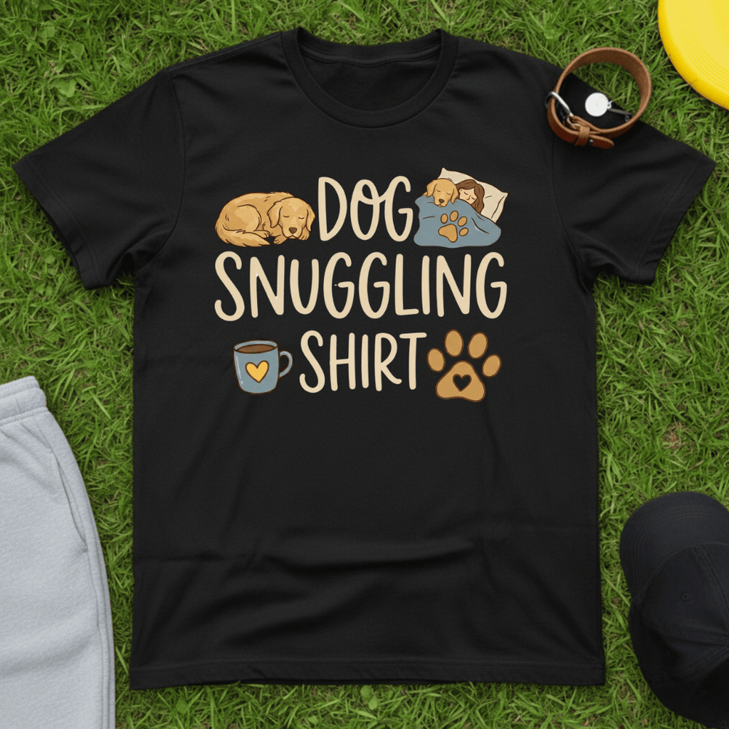 Dog Snuggling Tee