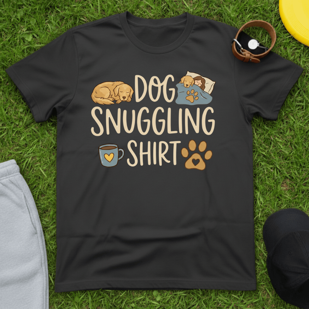 Dog Snuggling Tee