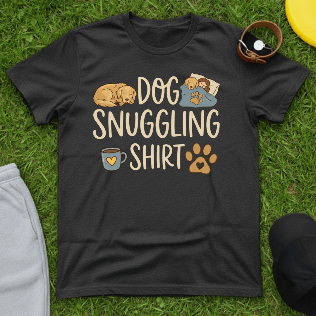 Dog Snuggling Tee