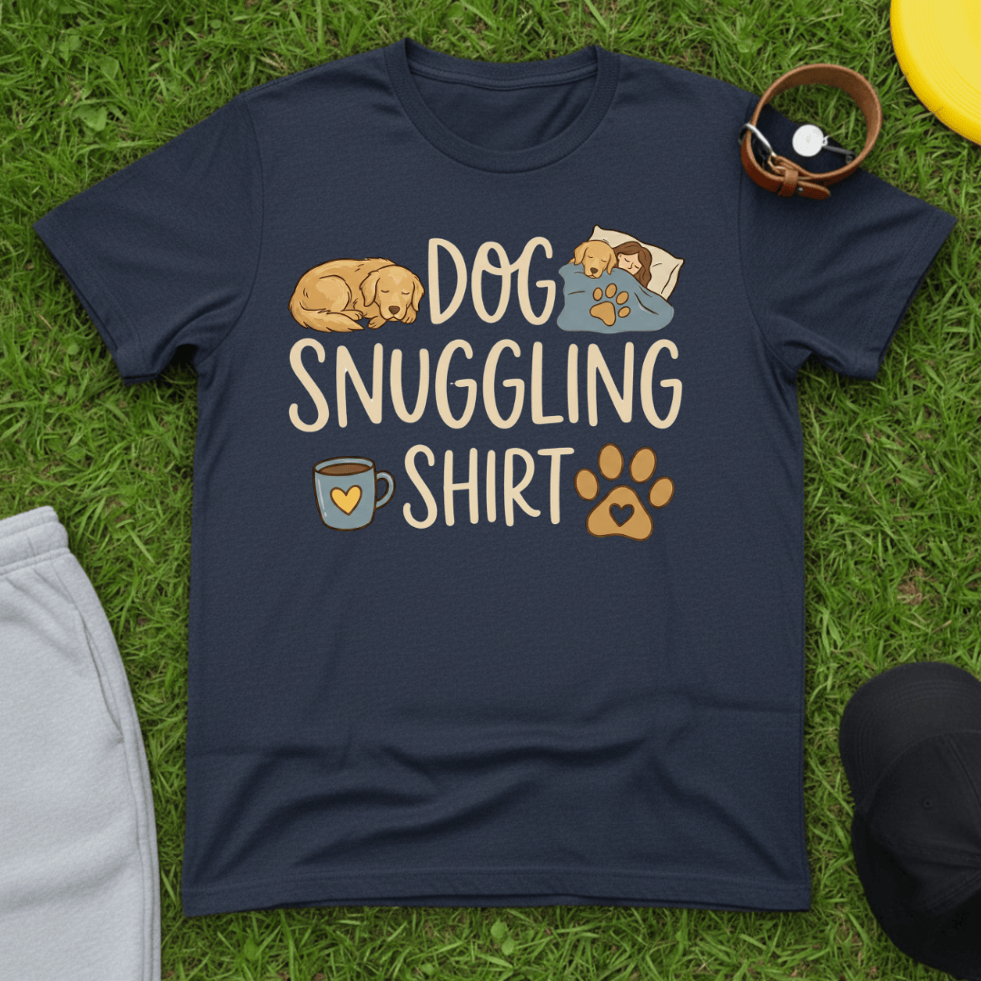 Dog Snuggling Tee