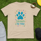 Drawn to You Confetti Paw Tee