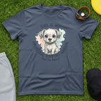 Emotional Support Dog Sketch Tee