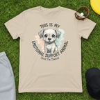 Emotional Support Dog Sketch Tee