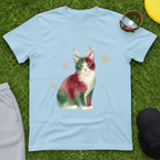 Festive Reindeer Cat Tee