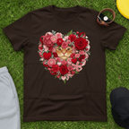 Floral Cat Love Tee