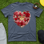 Floral Cat Love Tee
