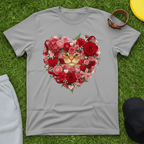 Floral Cat Love Tee