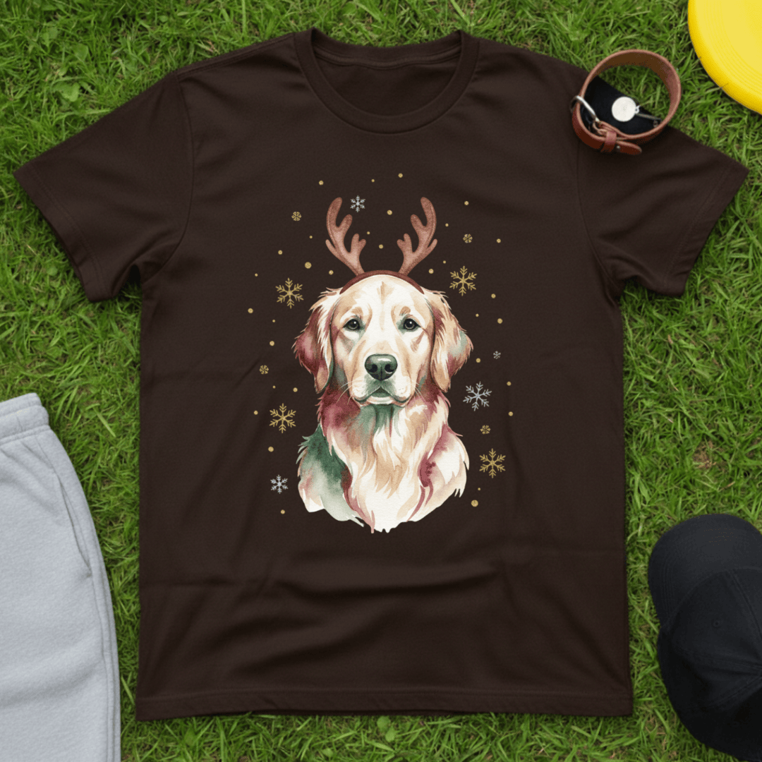 Golden Holiday Cheer Tee