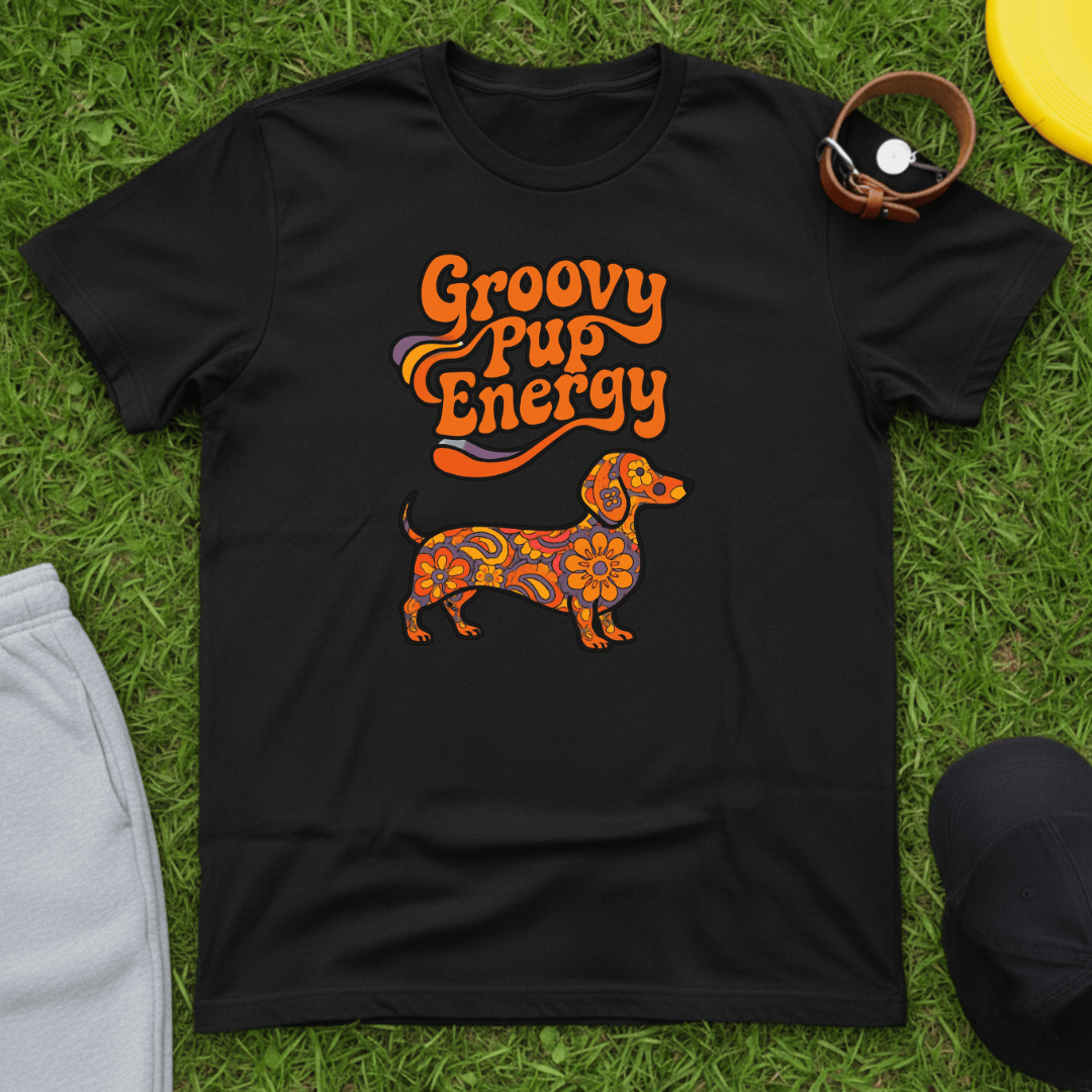 Groovy Pup Energy Tee