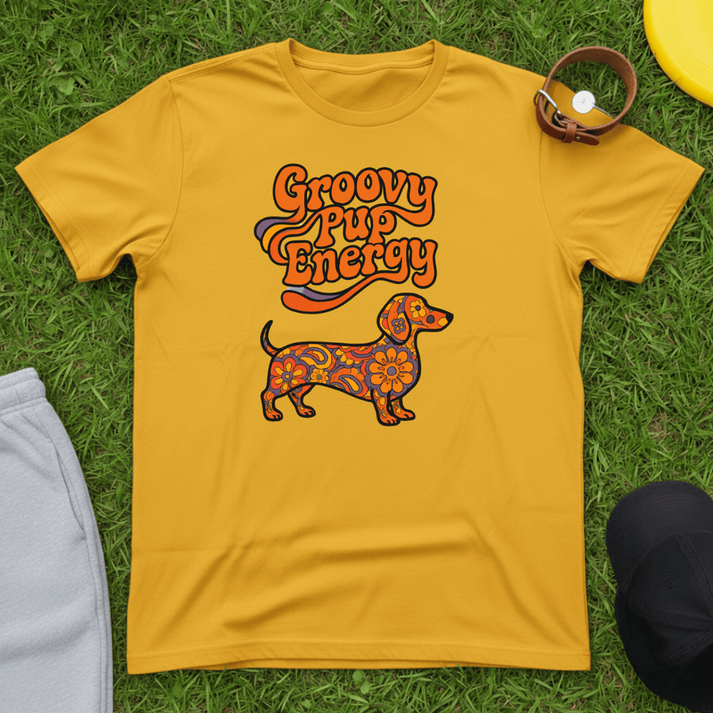 Groovy Pup Energy Tee