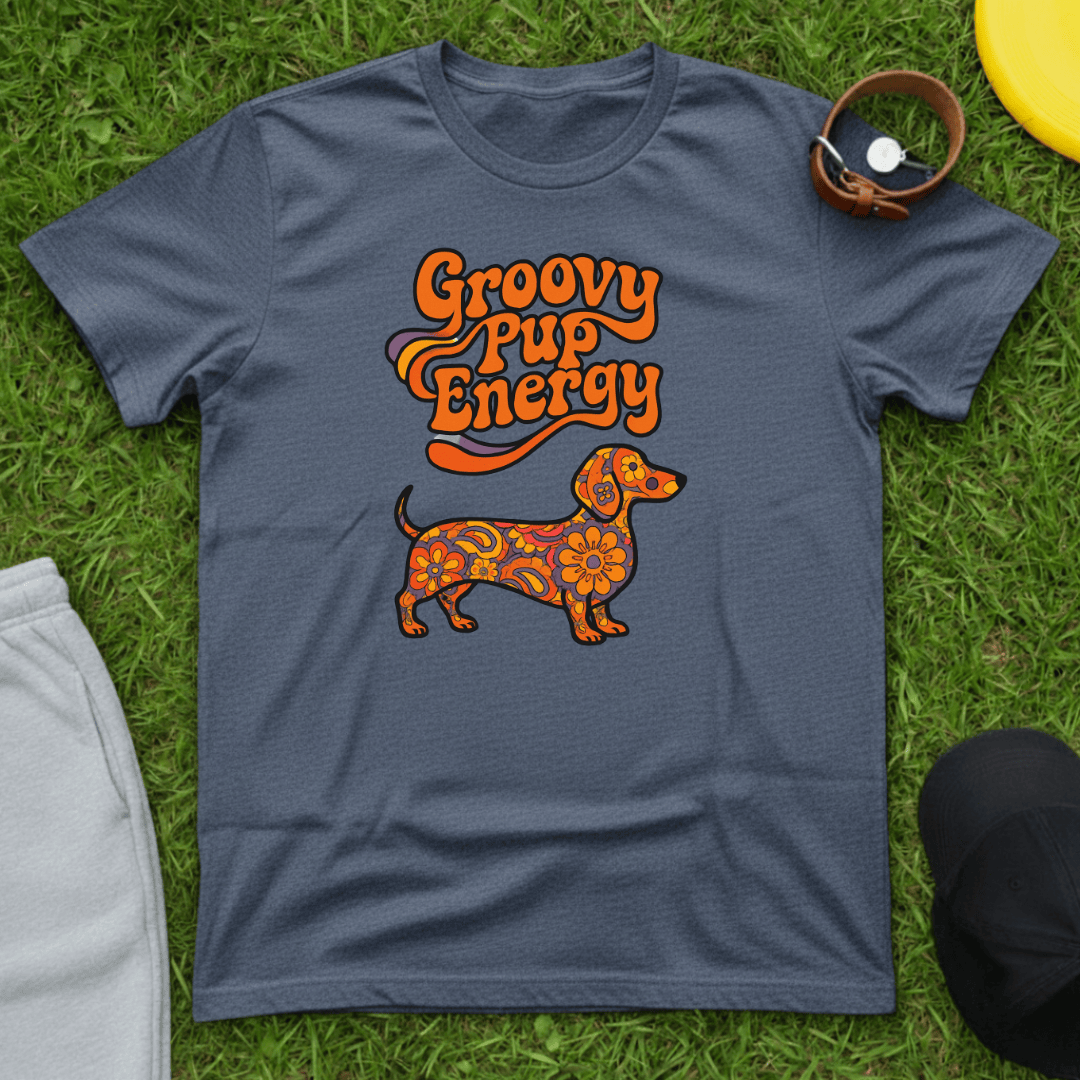 Groovy Pup Energy Tee