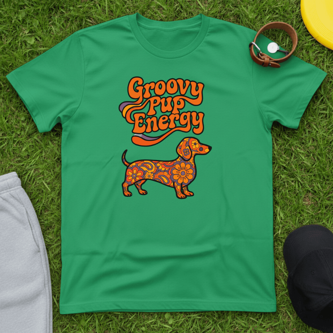 Groovy Pup Energy Tee