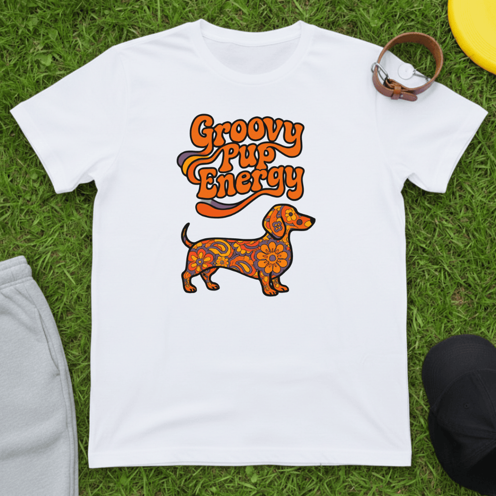Groovy Pup Energy Tee