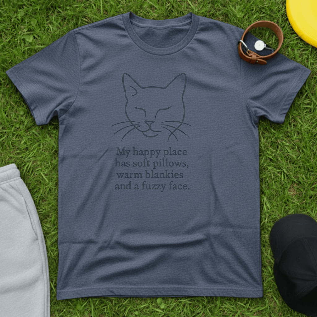 Happy Place Cat Tee