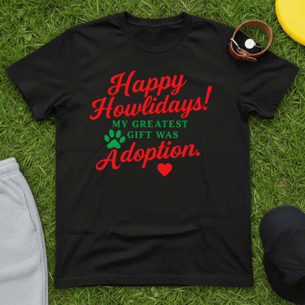 Howlidays Adoption Gift Tee