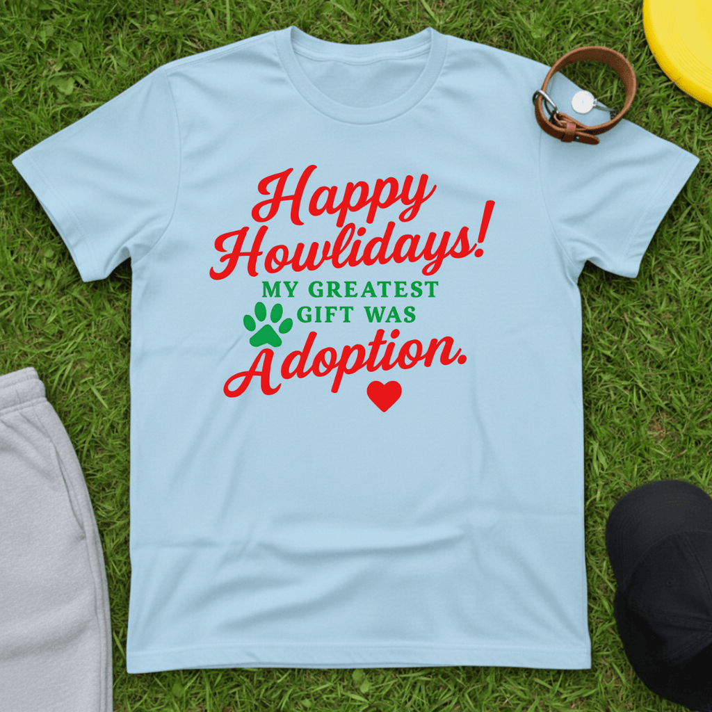 Howlidays Adoption Gift Tee