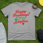 Howlidays Adoption Gift Tee