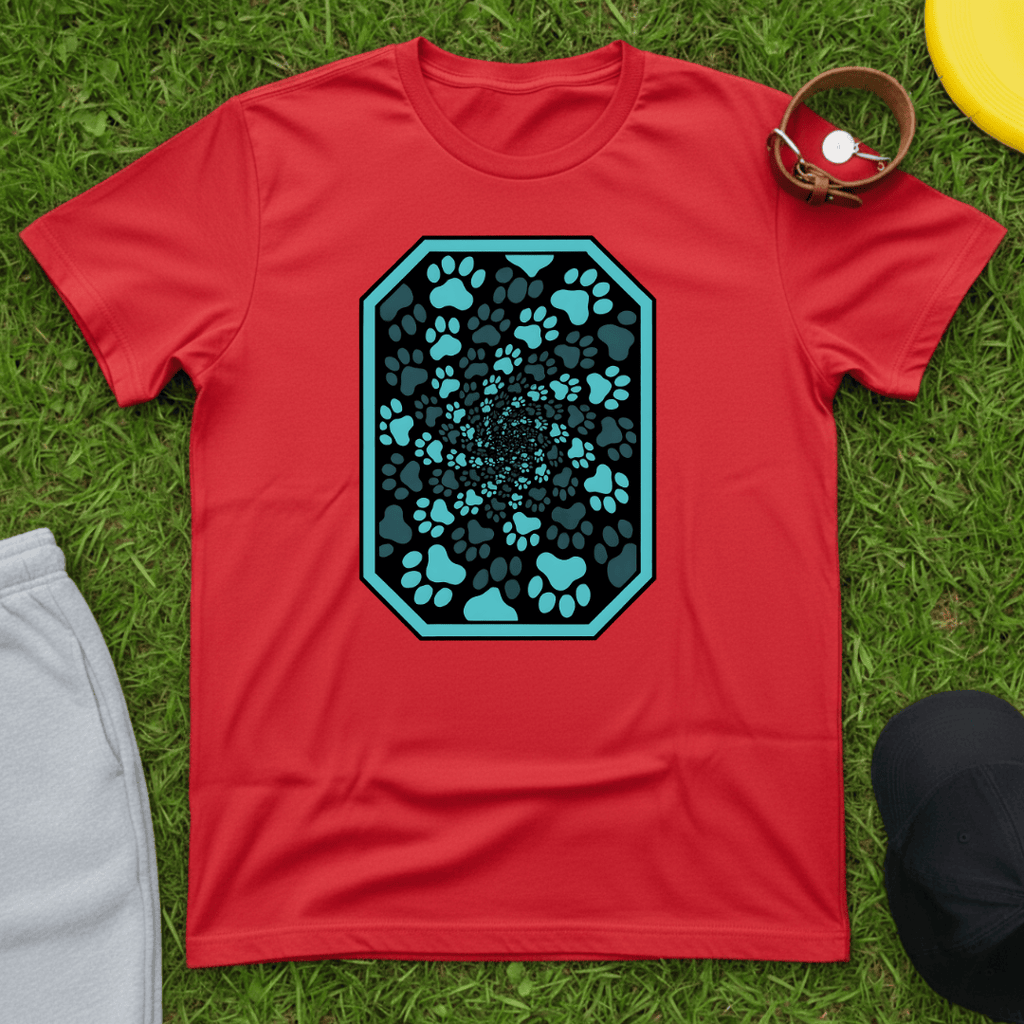 Infinite Paw Spiral Tee