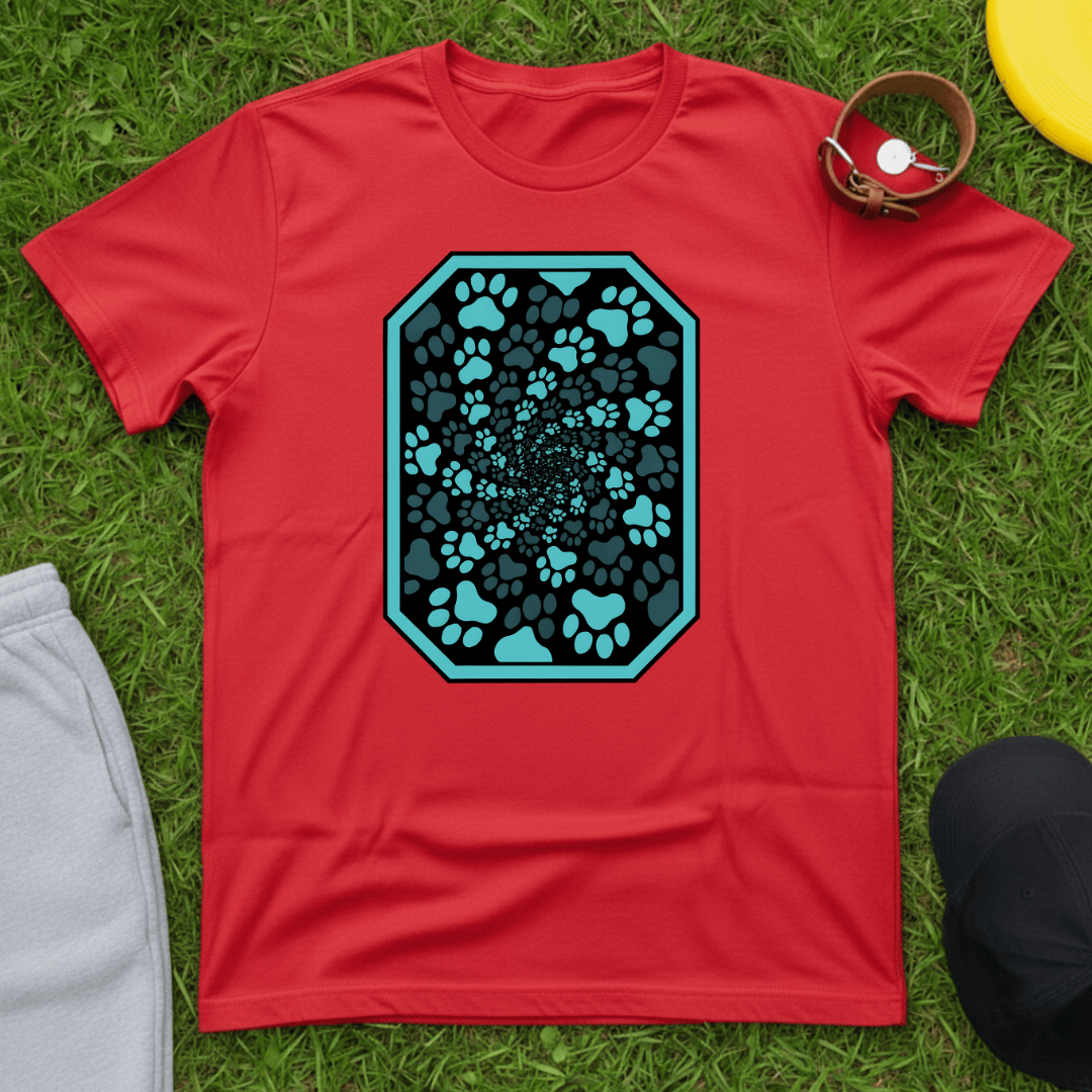 Infinite Paw Spiral Tee