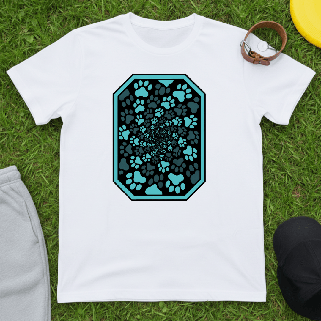 Infinite Paw Spiral Tee