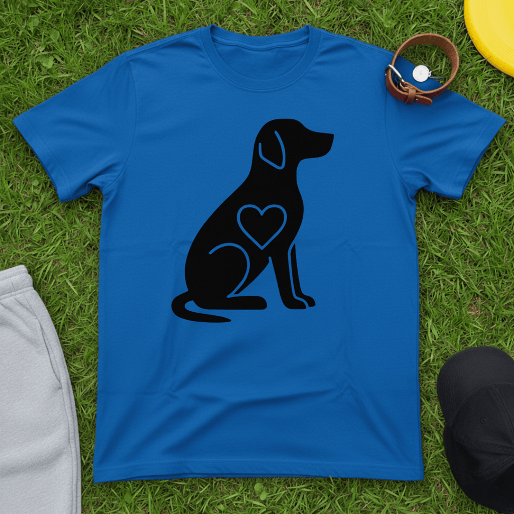 Minimalist Dog Heart Tee