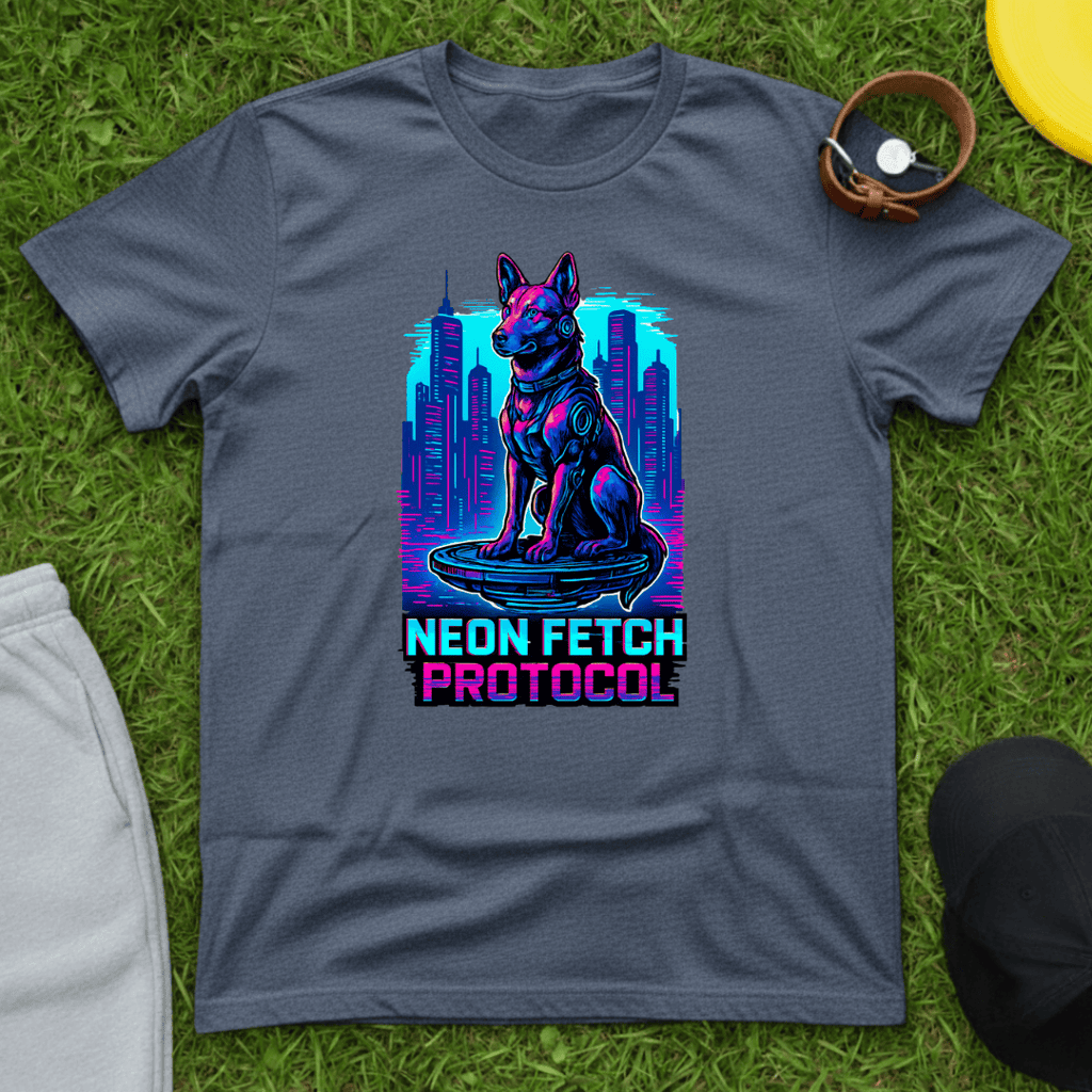 Neon Fetch Protocol Tee