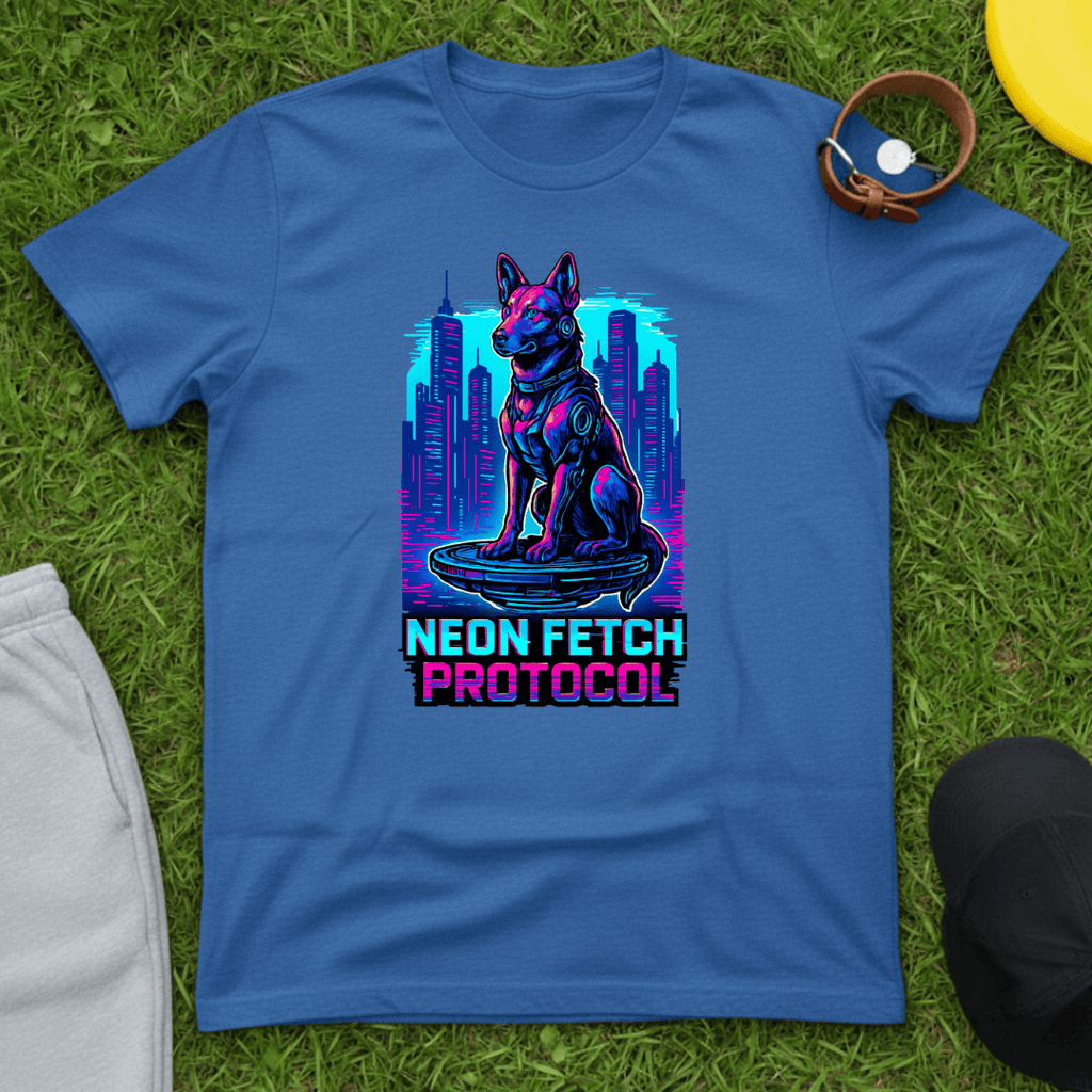 Neon Fetch Protocol Tee