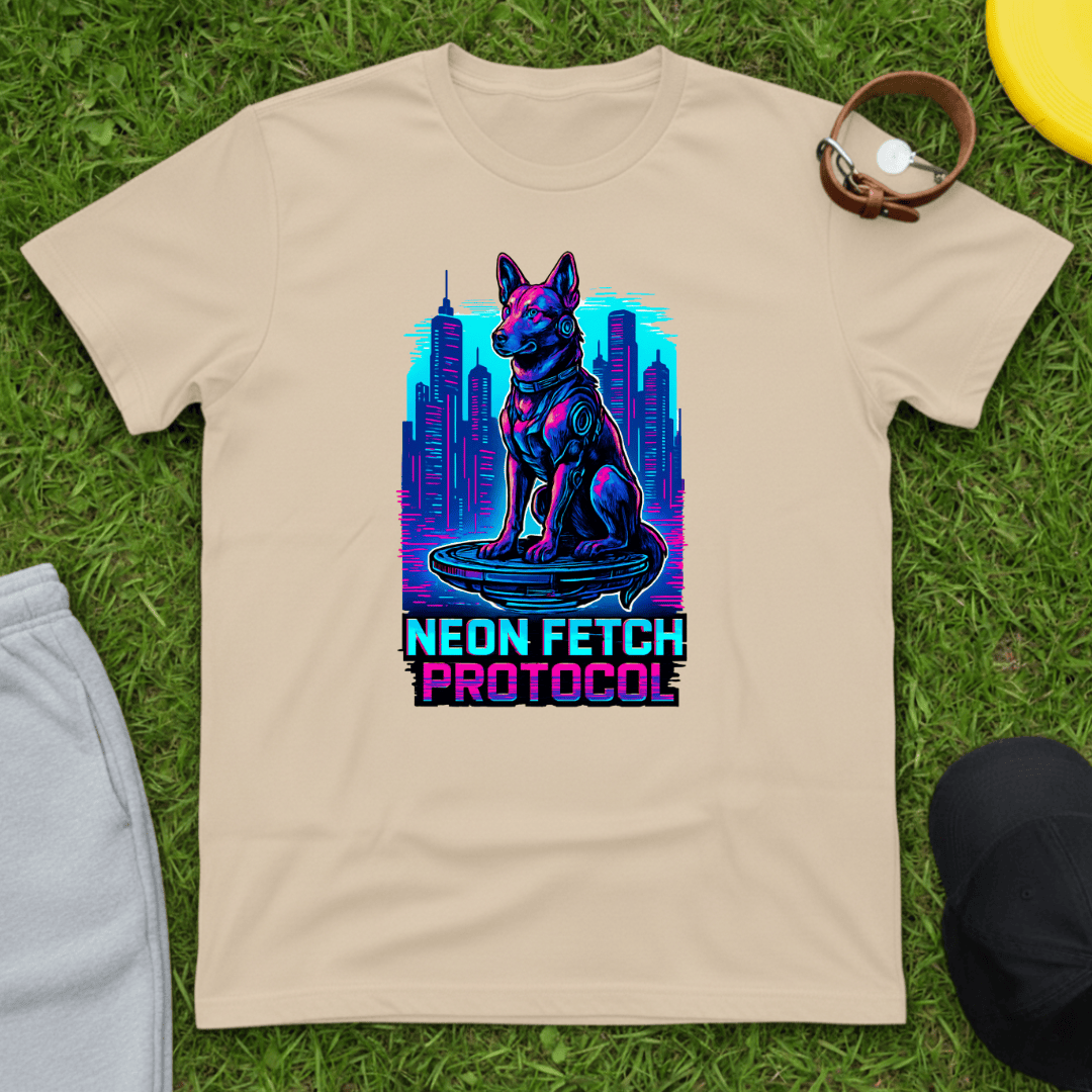 Neon Fetch Protocol Tee