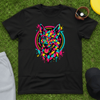 Neon Splatter Pup Tee