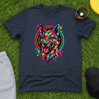 Neon Splatter Pup Tee
